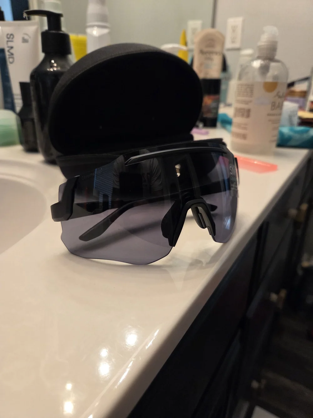 Smith Momentum Chromapop Sunglasses - Black Smoke Lens